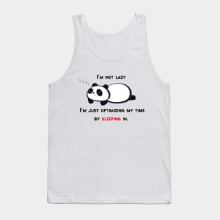 I'm not lazy Tank Top